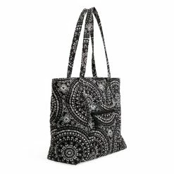 New ✔️ Vera Bradley Black Bandana Medallion Tote 😀 -Cluballiance Sales Store veratote